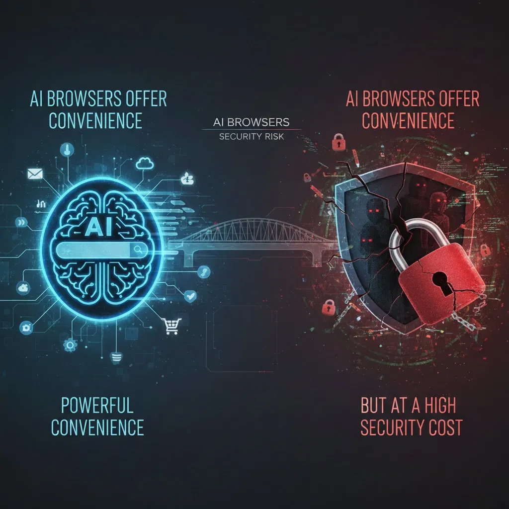AI Browsers Offer Powerful Convenience, But at a High Security Cost
